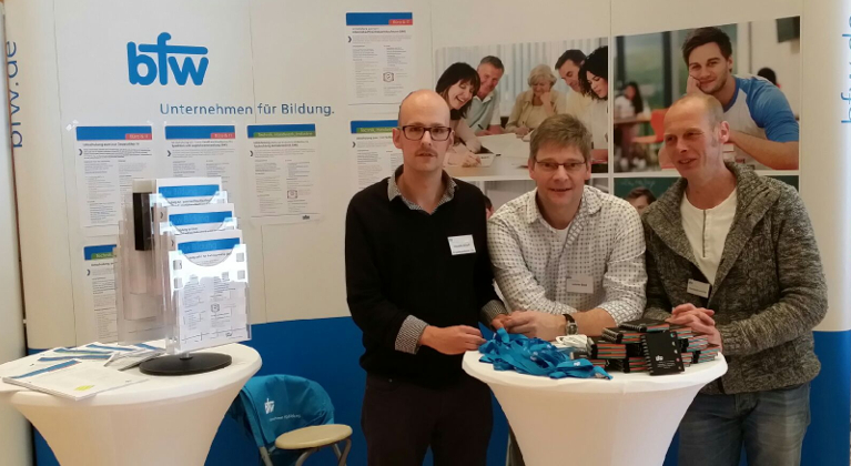 bfw auf der Jobmesse Leipzig 2017