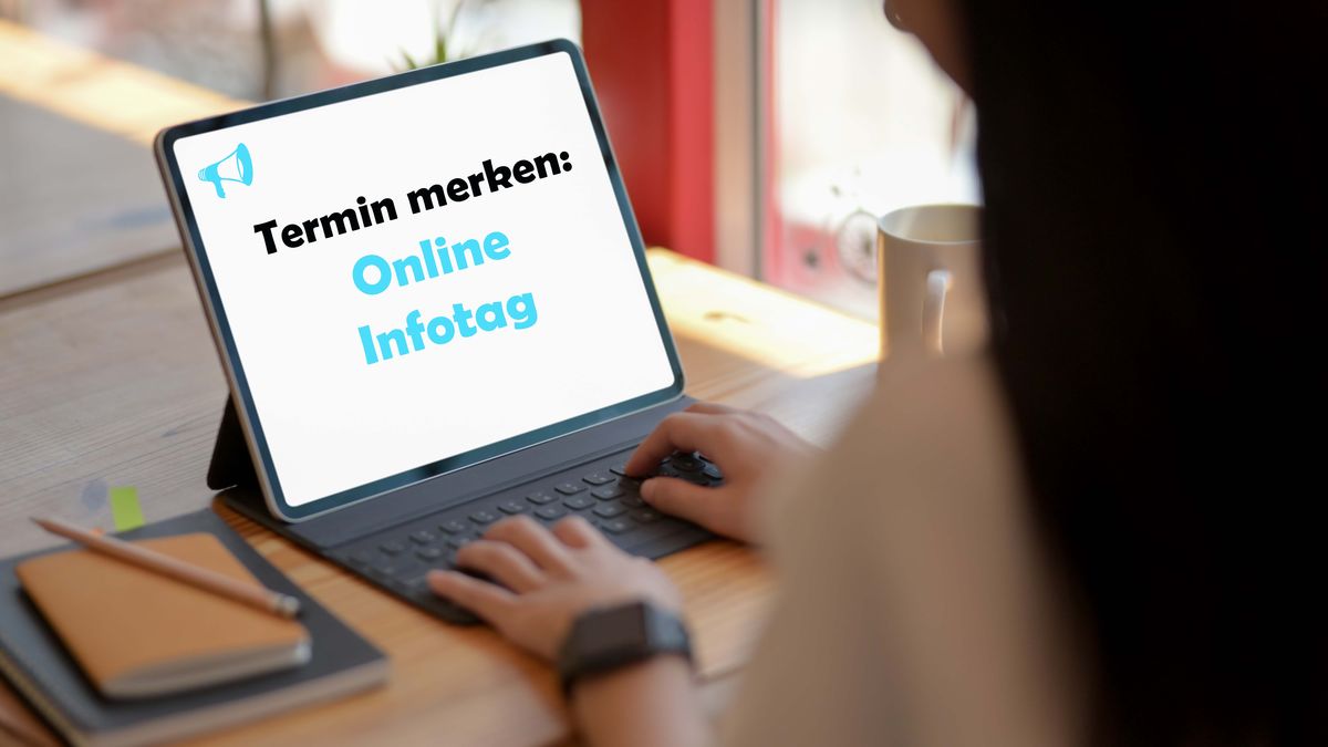 Digitale Informationsveranstaltung "Umschulung und