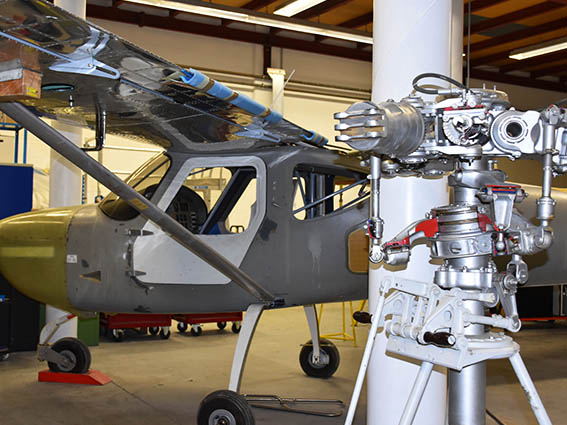 bfw Schönefeld - Flugzeuge in der Werkstatt