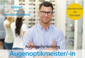 Augenoptik Meisterkurs in Karlsruhe Vollzeit oder berufsbegleitend 